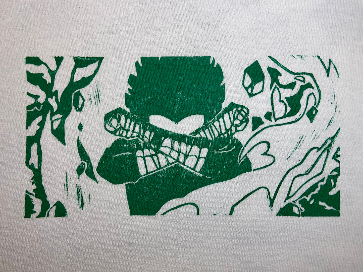 Gate of Limit - Linocut Printed T-Shirt