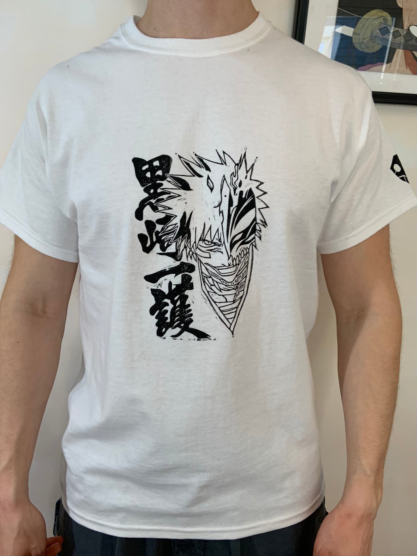 Ichigo - Linocut Printed T-Shirt